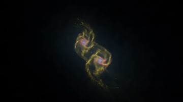 Galaxy collision ~300k particles