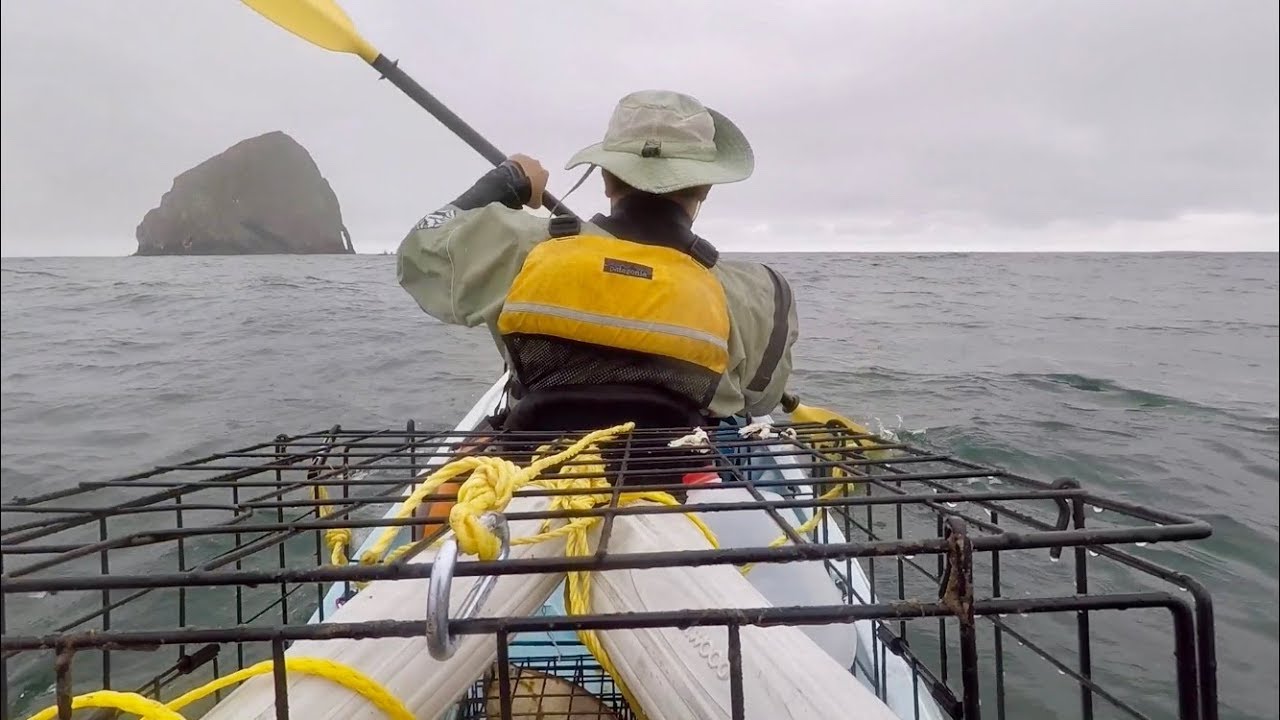 Kayak fishing and crabbing at Pacific City Oregon YouTube