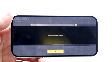 How To FIX Call Of Duty Mobile Authorization Error! (2024)