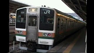 東海道本線　113系・211系普通&EF66 0番台コンテナ貨物列車