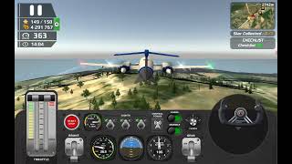 [Pilot Simulator Airplane Take Off] [MISSION #8] [Emergency landing Engine Failure] screenshot 5