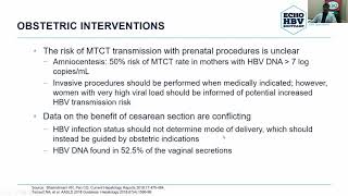 ECHO HBV Bootcamp B - Module Five: HBV Management in Special Populations