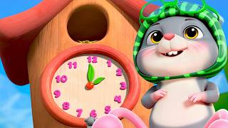Tick Tock, One to Six! 🐭 Mouse Runs Up the Clock | Nursery Rhymes &amp; Kids Songs