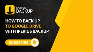 How to Back Up to Google Drive with Iperius Backup