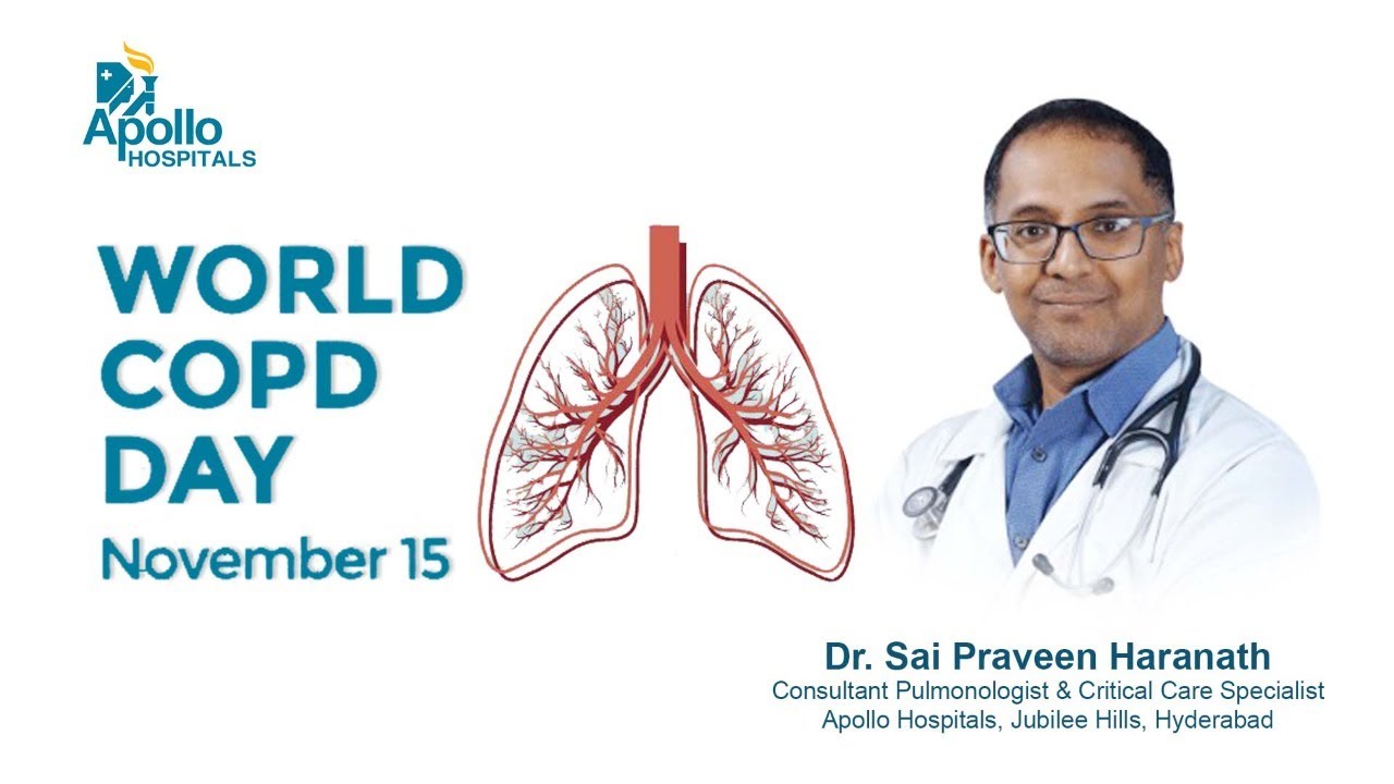 World COPD Day 2021 | Dr Sai Praveen Haranath, Consultant Pulmonologist & Critical Care Specialist