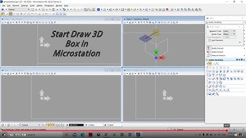 Start Draw 3D Box in Microstation
