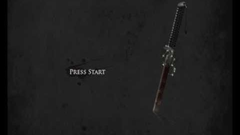 Gendai Jutsu (Game) - Main Menu Example