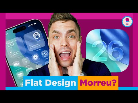 Liquid Glass é o Fim do Flat Design?