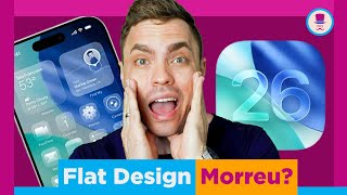 Liquid Glass é o Fim do Flat Design