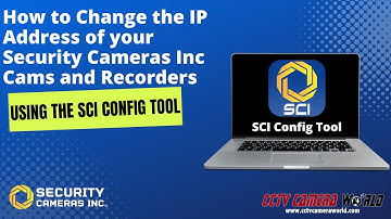 How to Change the IP Address of your Security Cameras Inc Cams and Recorders