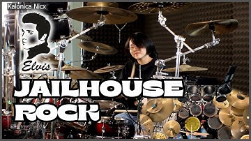 Elvis Presley - Jailhouse Rock || Drum cover by KALONICA NICX