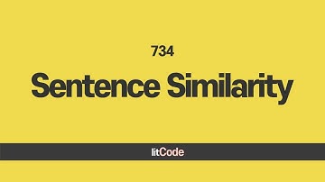 leetcode - 734 Sentence Similarity