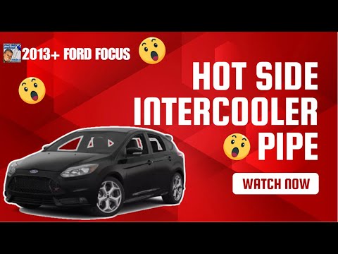 2013+ Ford Focus ST Mishimoto Hot Side Intercooler Pipe Install
