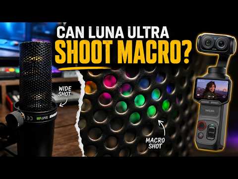 Is Luna Ultra Secretly a Macro Beast?  I Didn’t Know the Insta360 Luna Ultra Could Do THIS