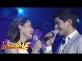 daniel matsunaga and erich gonzales spread love on its showtime