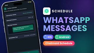 مراجعة تطبيق Chatmaid Schedule: جدولة رسائل واتساب باحترافية! screenshot 4