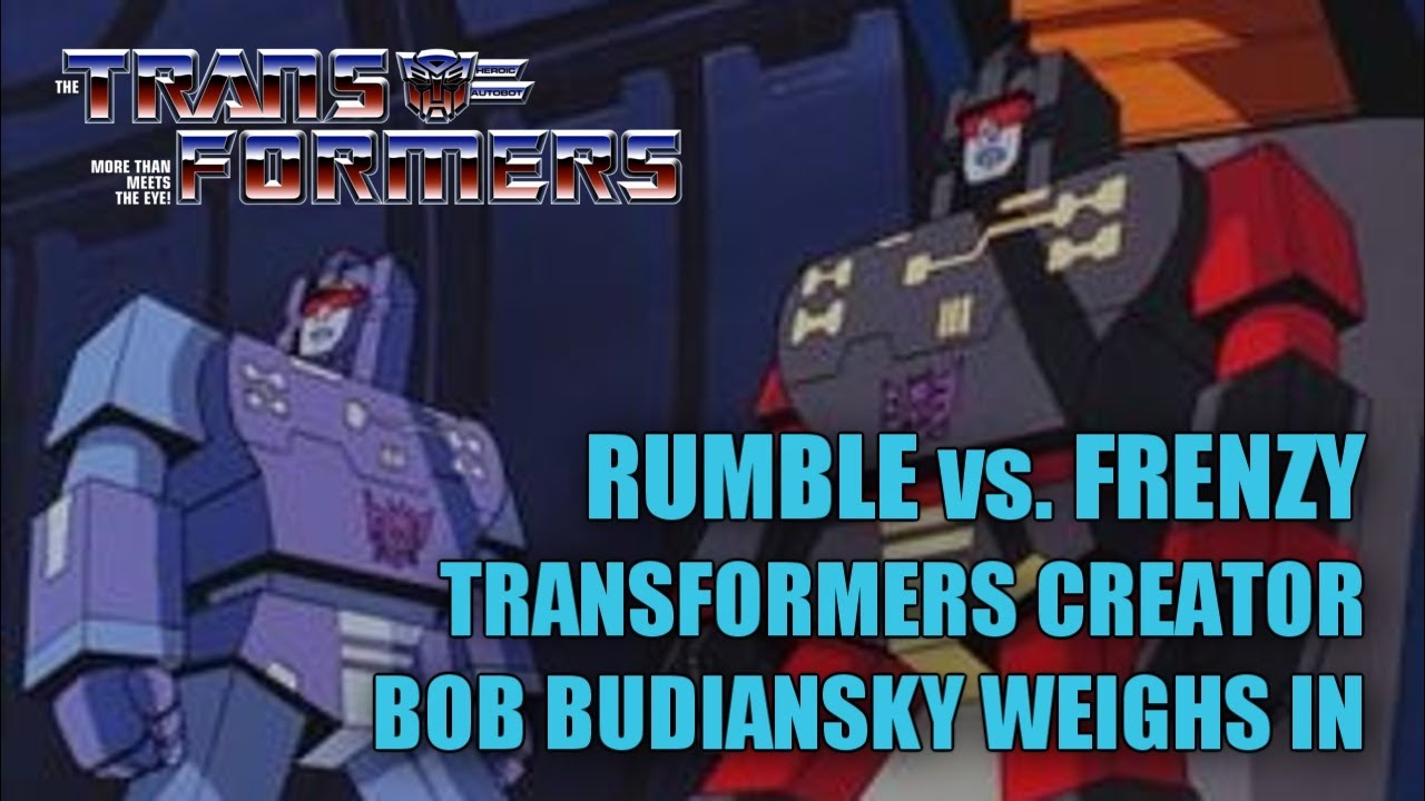 Marvel Transformers Creator & Writer Bob Budiansky on Rumble vs Frenzy - and an Alternate Prime Name