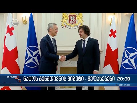 NATO-ს გენმდივნის ვიზიტი - შეფასებები
