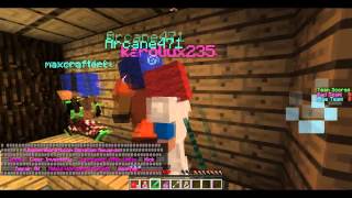 Minecraft lets play: CTF on uberminecraft