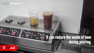 Fill up beer from the bottom - Bottoms Up Draft Beer Dispensing