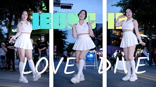 클락 クロック CLOCK 정인 ジョンイン JeongIn ( IVE - LOVE DIVE ) Fancam 4K 20220716