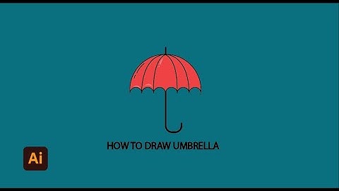 Umbrella Design In Adobe Illustrator