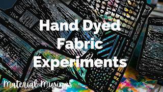DIY Dyed Fabric for Mixed Media Projects