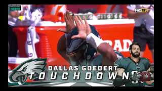 Dallas Goedert All Targets vs Washington Commanders I 3 receptions, 26 yards, 1 TD