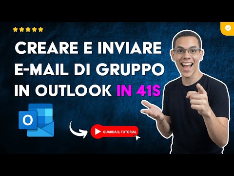 How to CREATE and SEND a GROUP EMAIL in OUTLOOK in 41S