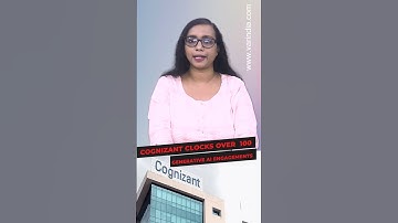 Cognizant clocks over 100 generative AI engagements