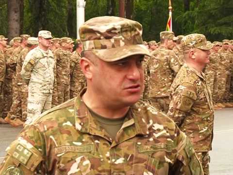 დროშის გადაბარების ცერემონიალი ქუთაისში