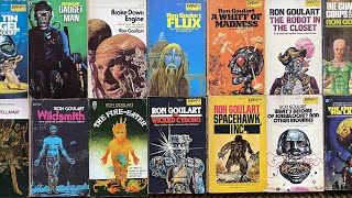 Giant Haul of SCI Fi Books by Ron Goulart from  Innerleithen Scotland near Peebles. First Edition