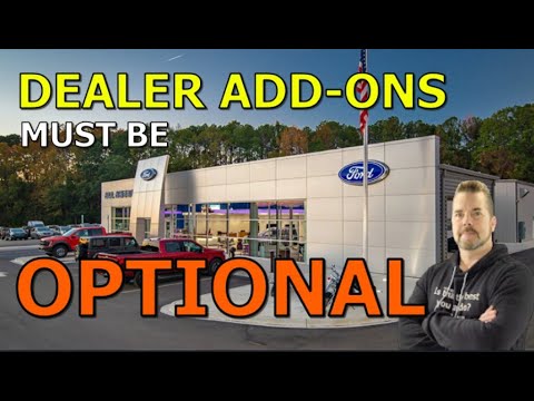 Should I Pay For Dealer Add Ons