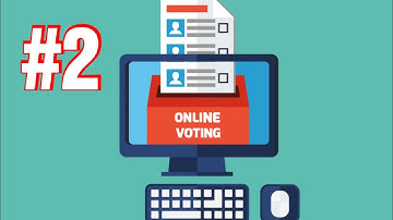 Online Voting System Mini Project index page