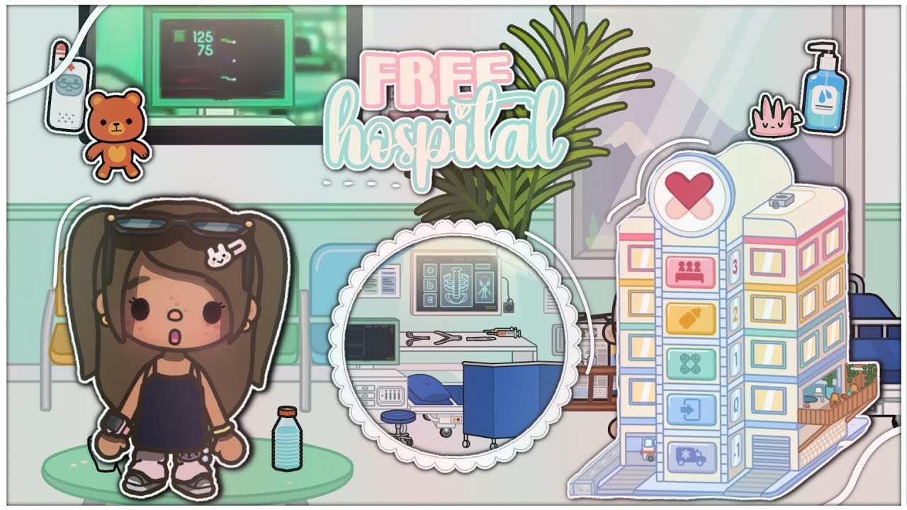 checking out the free hospital !! 🏥⭐️💗 #funny #tocaboca #toca #games #fyp #viral #tocalifeworld