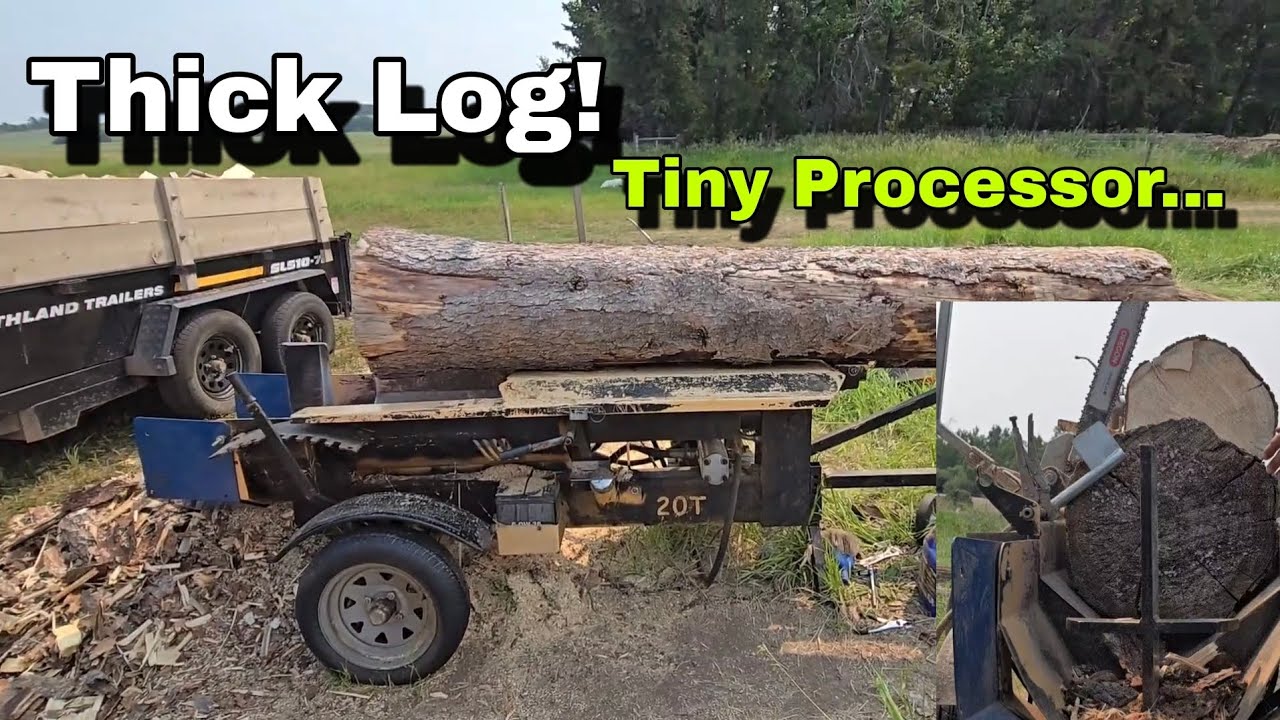 BIG Log!! Tiny Processor...?? - YouTube