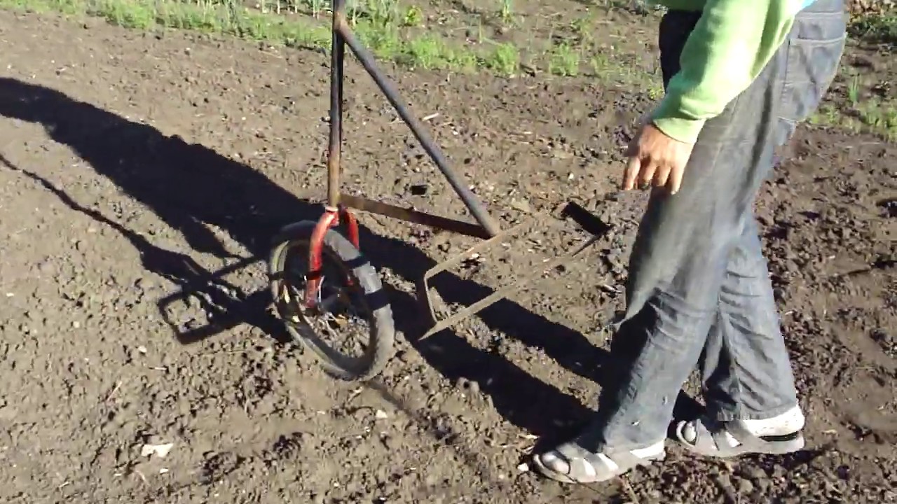 ПЛАГИАТ-- плоскорез из велосипеда