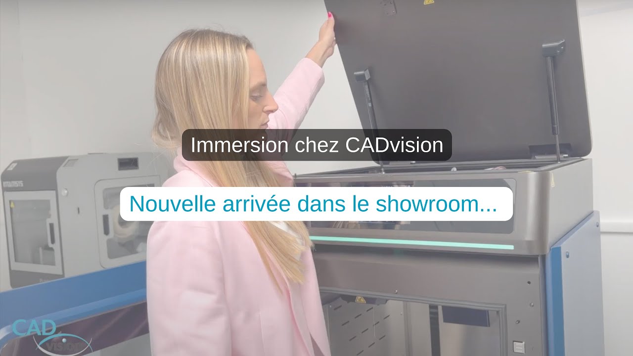 Immersion chez CADvision - Une nouvelle arrivée dans le showroom ...