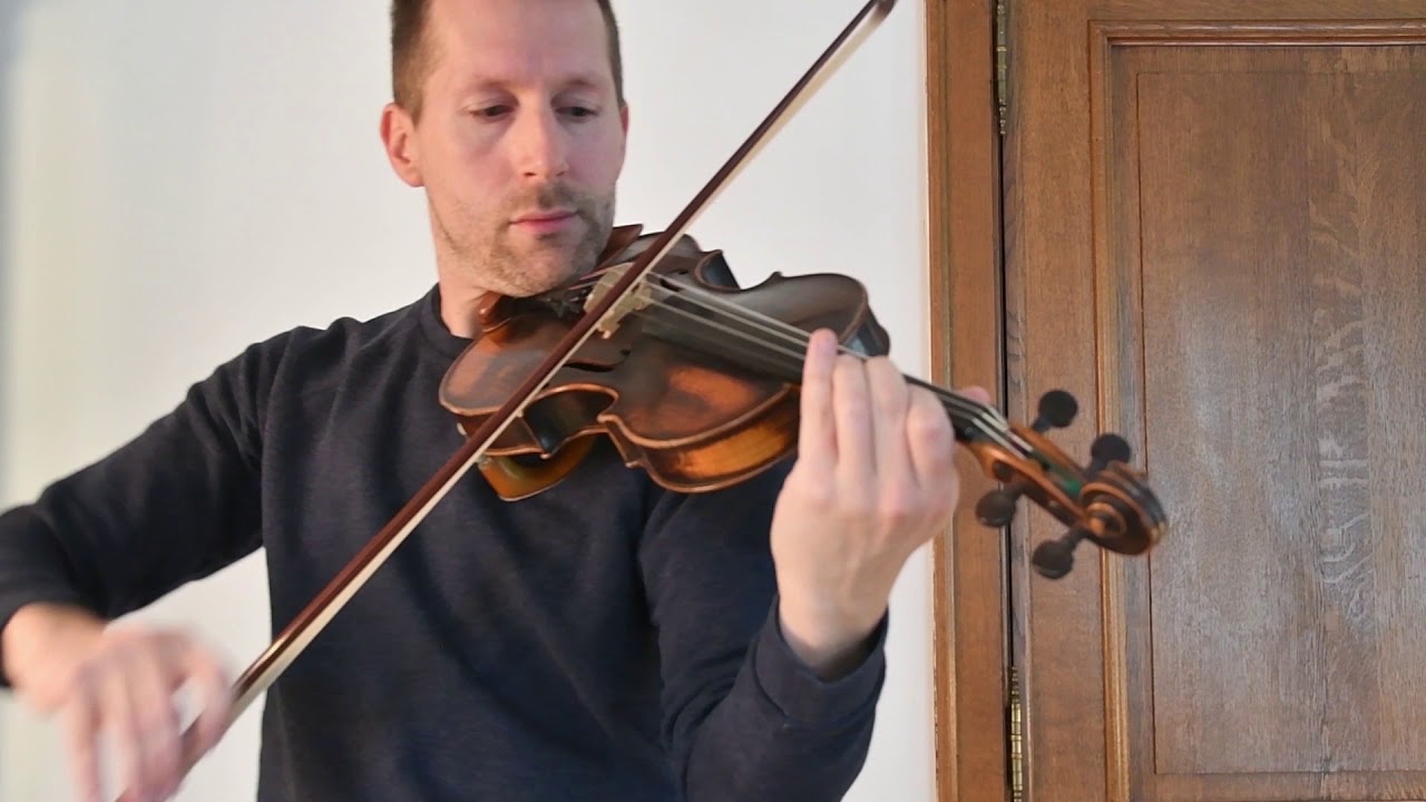 François Breton violin , circa 1800 - Violin Demonstration - YouTube