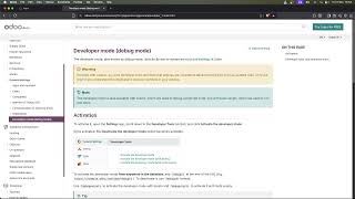ODOO 18 - Video 2 - Mengenal Module/Apps dan Developer Mode