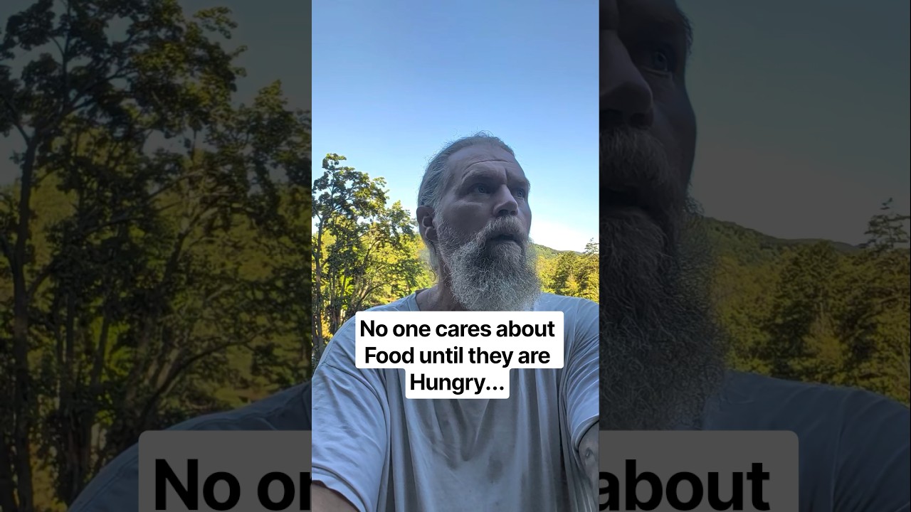 No one cares about food until they are hungry....