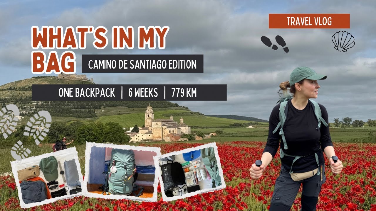 What I Packed for 6 Weeks on the Camino | Biarritz to Saint Jean Pied de Port
