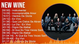 New Wine 2024 MIX Grandes Exitos - Instrumental, Incomprensible Amor, Vientos De Gloria, En Vivo