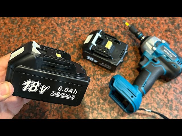 Any Good? Makita Replacement Battery 18V 6.0Ah by JYJZPB - YouTube