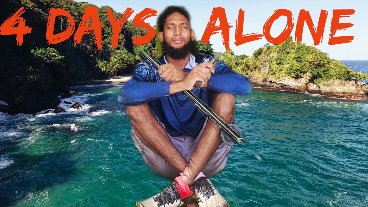 4 Days | Extreme Solo Survival | No Food, Water or Shelter | 5 miles Hike DAY 1 | - Senna Bay🇹🇹