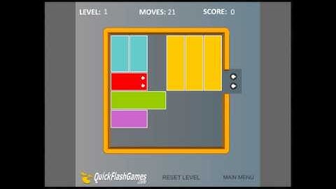 How to Play UnBlock Me on Computer - Level  1 - FlameBux.com