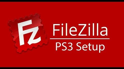 how to connect filezilla to ps3