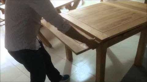 Modern Furniture Direct - Richmond Dining Table Extension Mechanism