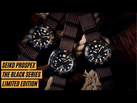 HANDS-ON: The Seiko Black Series Limited Editions