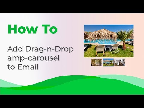 How to add a Drag-n-Drop AMP-carousel to email with Stripo